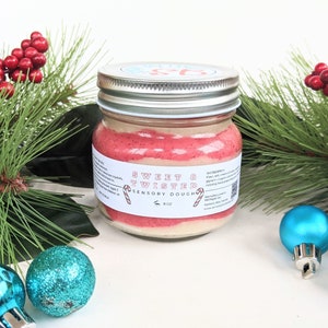 Sweet & Twisted - Christmas Holiday Themed Candy Cane Scented Sensory Dough Play Dough Sensory Box Loose Parts Play Montessori