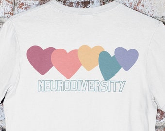 Neurodiversity Disability Pride Unisex Jersey Short Sleeve Tee