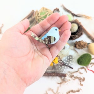 Bird Themed Sensory Box | Loose Parts Tinker Tray Montessori | Nature Bird Activity Kit | Bird Nest Exploration Set | Invitation to Play bild 10