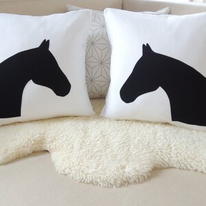 horse head pillow