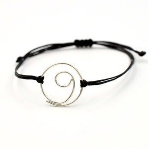 Großes silbernes Dankbarkeitsarmband, symbolisch, minimalistisch und spirituell, Yoga Schmuck, Freundschaft, Dankeschön Geschenk, tägliche Dankbarkeit, Achtsamkeit