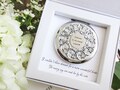 New! Daughter-in-law Gift | New Bride Gift | Mother-in-law gift for Bride |  Compact Mirror Gift, Bridal Compact Mirror, Unique Bridal Gift product logo