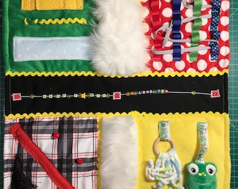 Alzheimer or dementia Fidget blanket