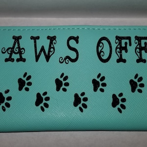Custom Time and tru wallet teal