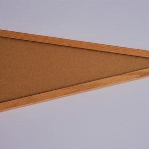 12x30 oak Pennant Frame pick your color