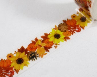 Washi Tape from MechaKucha808 "Fall Foliage" 15mm x 10 Meters