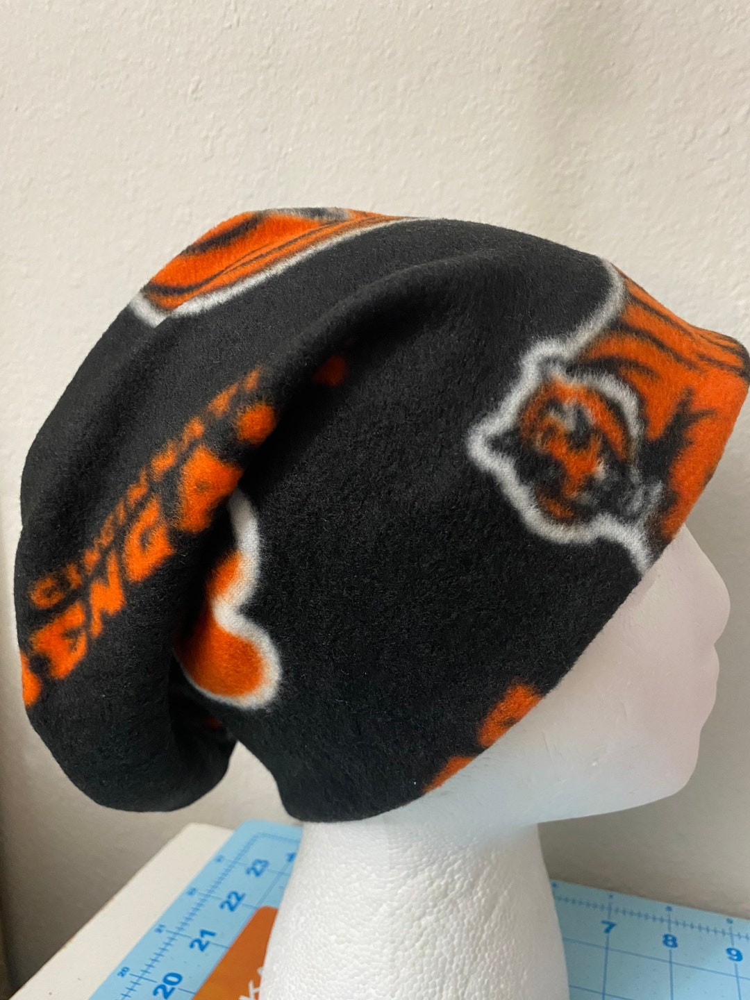 Bengals Slouch Hat. Cincinnati Beanie Hat Etsy