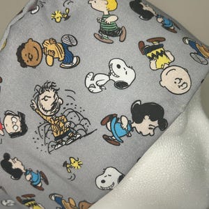 Peanuts chemo cap   scrub cap