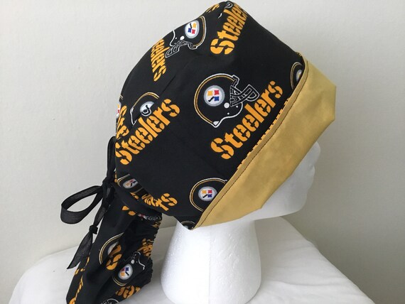 steelers scrub cap