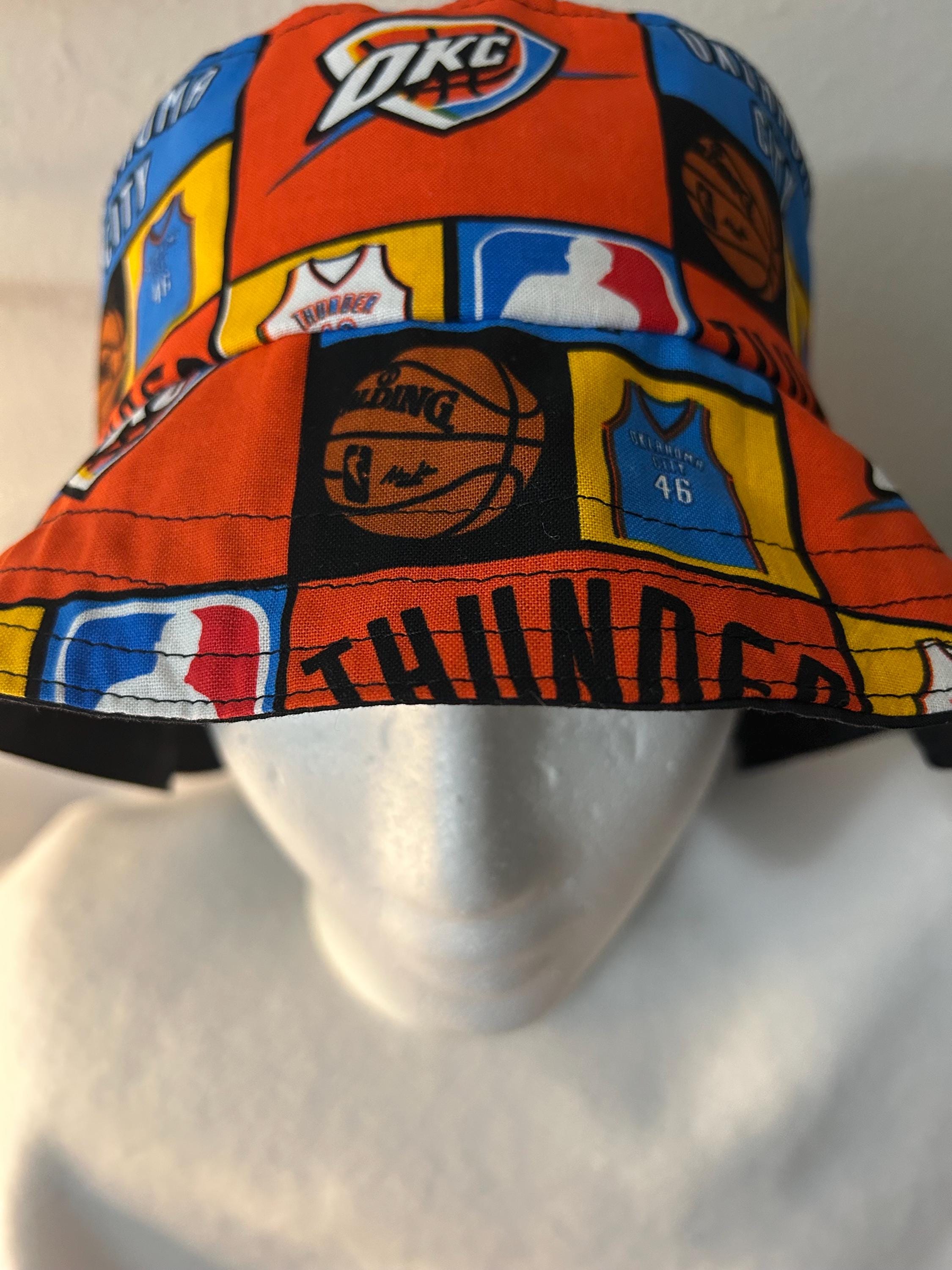 ハット Side Thunder Vintage Over Bucket Hat MY1663 Bucket Hat. Oklahoma Bucket Hat. Thunder Bucket Hat - Etsy