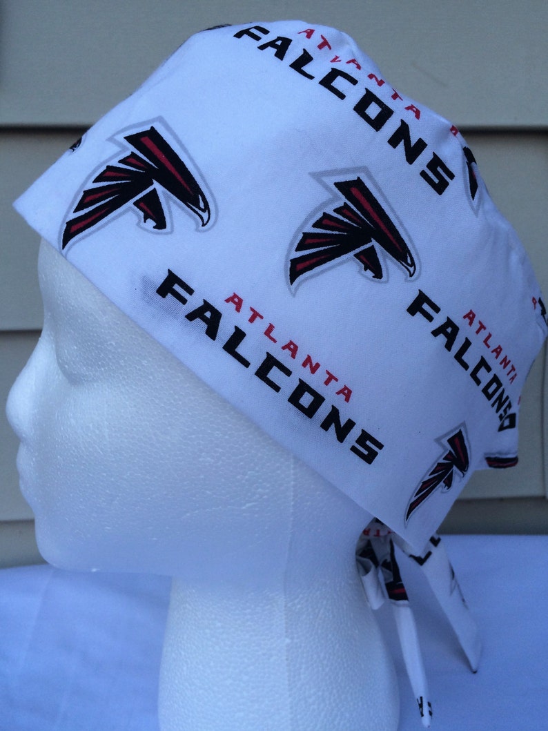 Falcons scrub cap riding cap Atanta chemo cap image 1