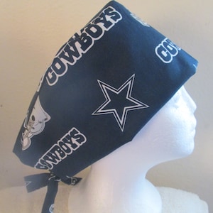 Skull Cap, Chemo Cap, Dallas Cowboys, Riding Cap  Surgical Cap