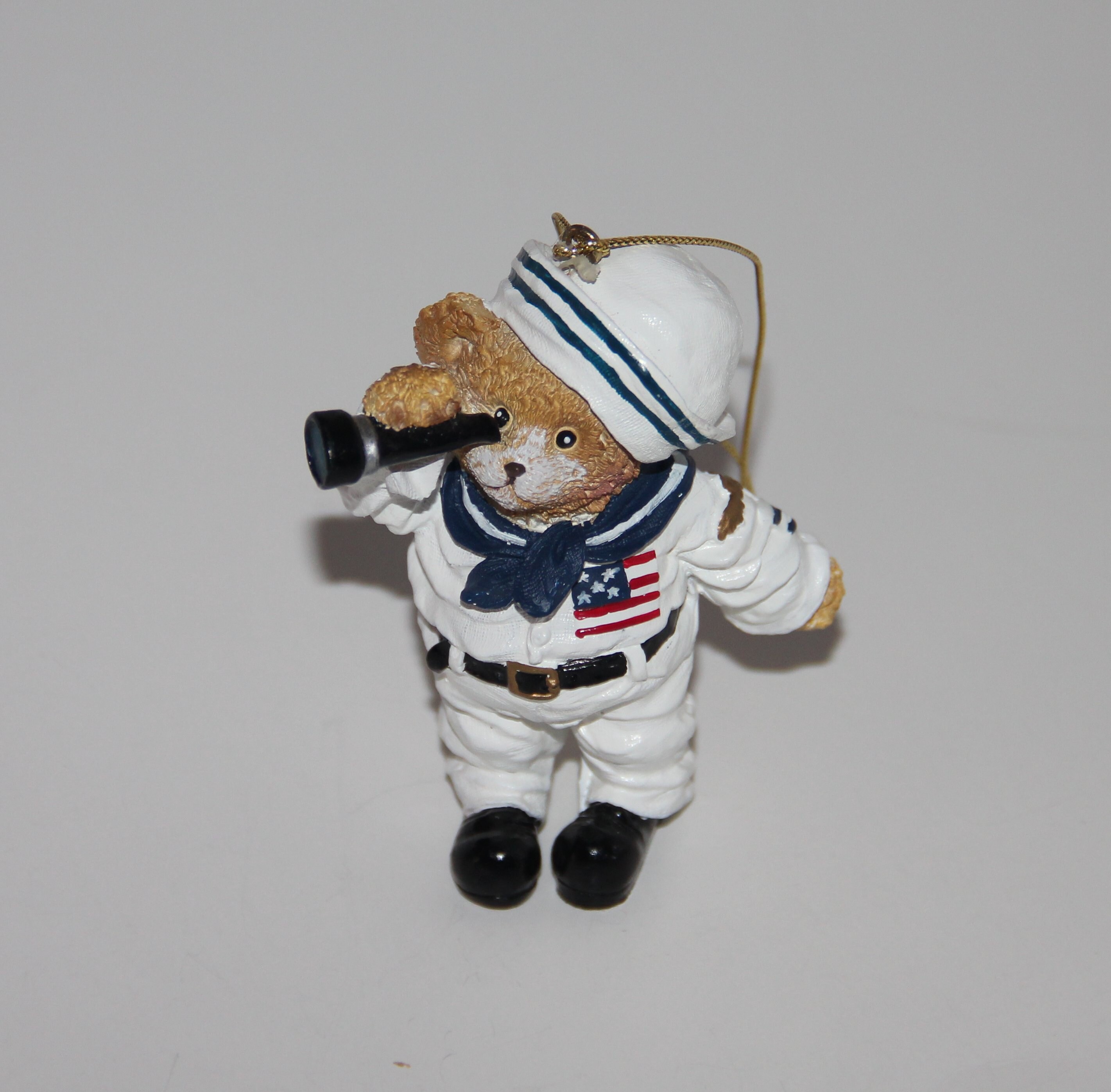 U.S. Navy Sailor Bear Ornament Military Armed Forces Teddy Etsy