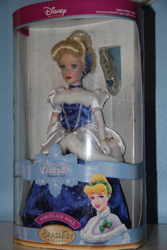 disney princess cinderella porcelain keepsake doll