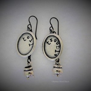 Toil and Trouble Cauldron Earrings