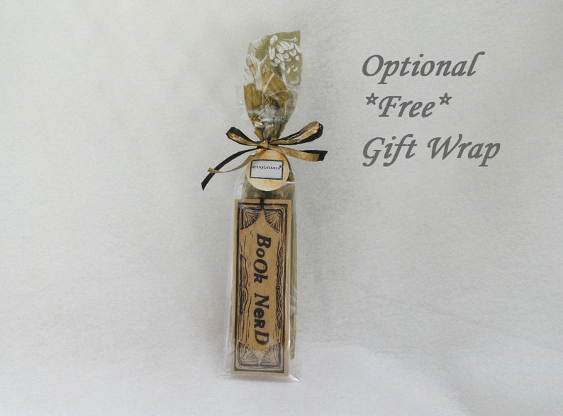 Book Nerd Bookmark 2 X 6 - Etsy