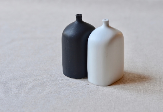 Salt and Pepper Shakers, Ceramic Shakers, Modern Shakers, Hostess