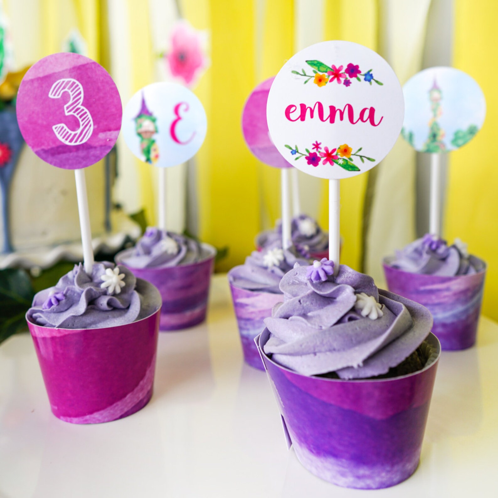 Rapunzel Party Decorations Rapunzel Party Princess Party Etsy