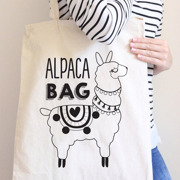 Llama Tote Bag Designs | Alpaca Bag