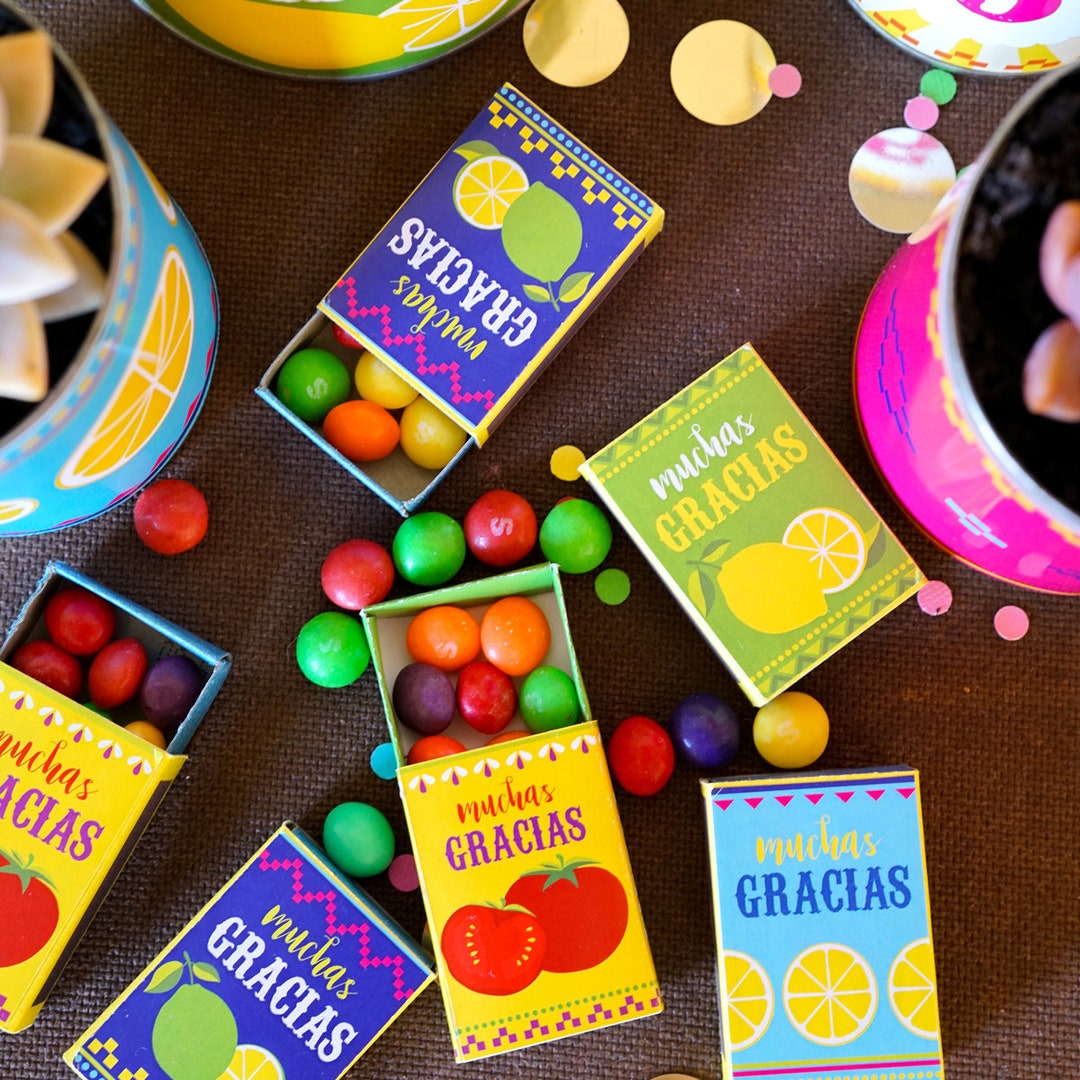 mexican-fiesta-matchbox-favors-mexican-fiesta-party-favors-etsy