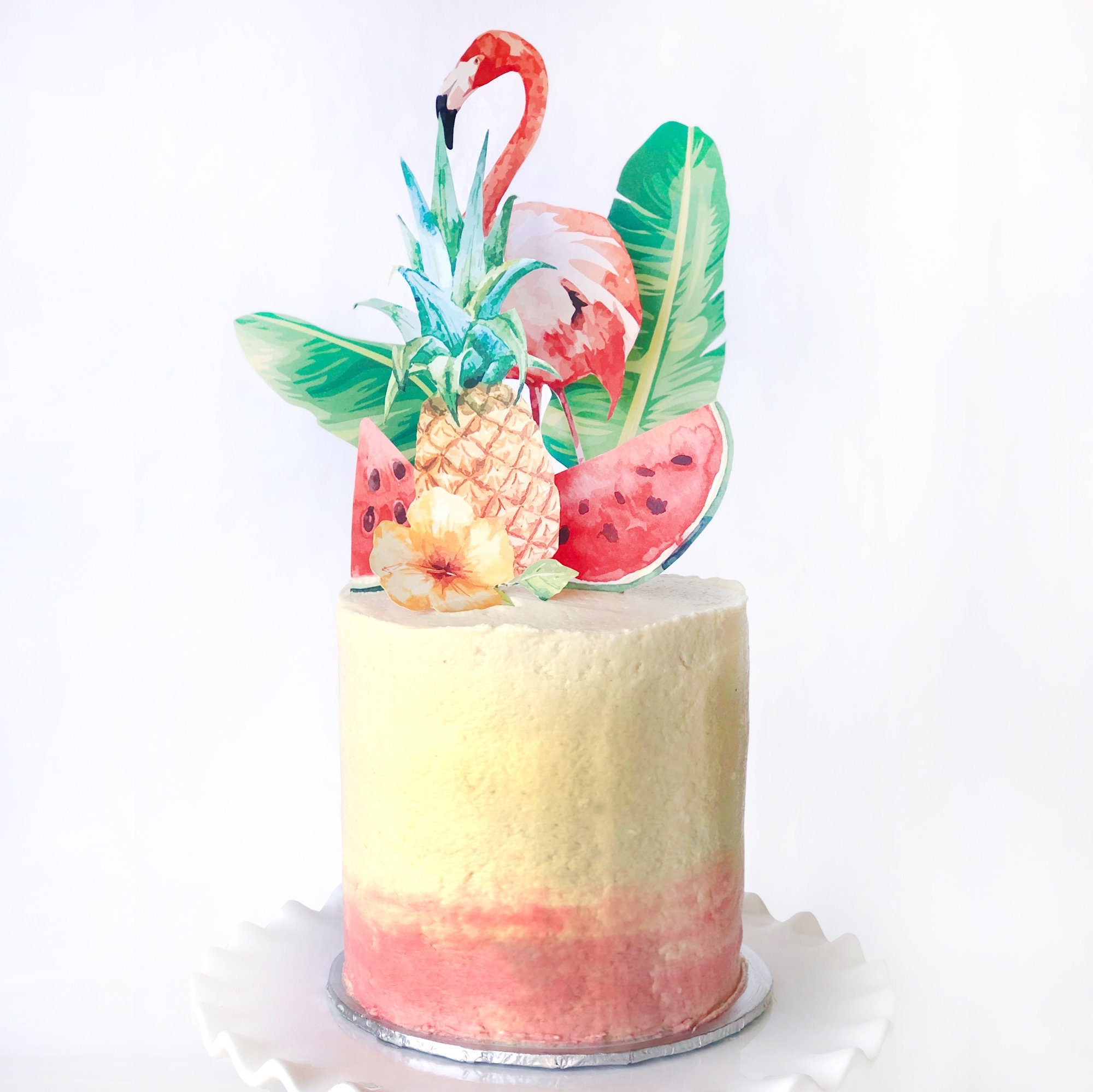Hawaiian Cake Topper – Make It Pop Shoppe