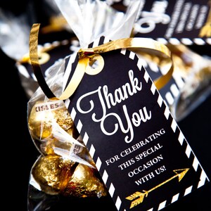 Black and Gold Graduation Party Printables Set Gold Graduation Party ...