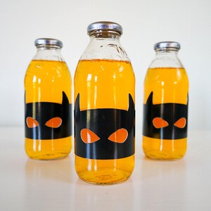 Junge Geburtstagsparty Superheld Wasserflasche Etiketten Junge Superhero Party Getränke Etiketten Sofort Download Datei Drucken zu Hause