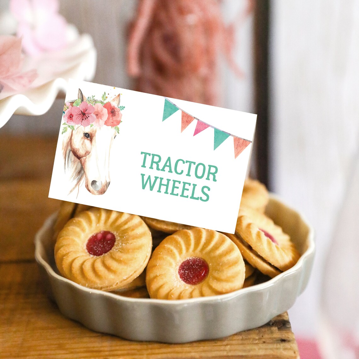 Cowgirl Birthday Party Food Labels Cowgirl Party Labels - Etsy