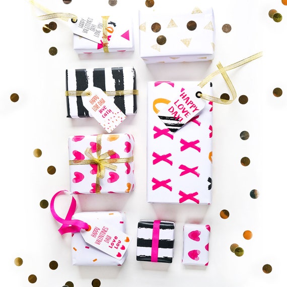 modern gift wrap