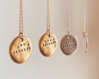 good trouble necklaces