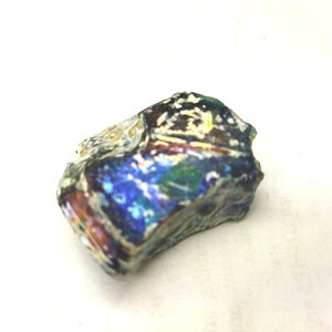 Stunning Patina Glass Fragment Cab  1000-1500 years old G13