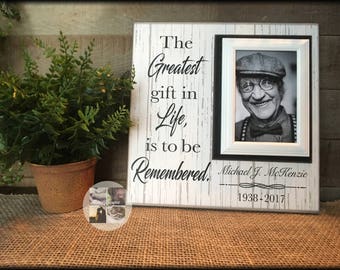 sympathy gift ideas loss of a parent memorial frame loss etsy