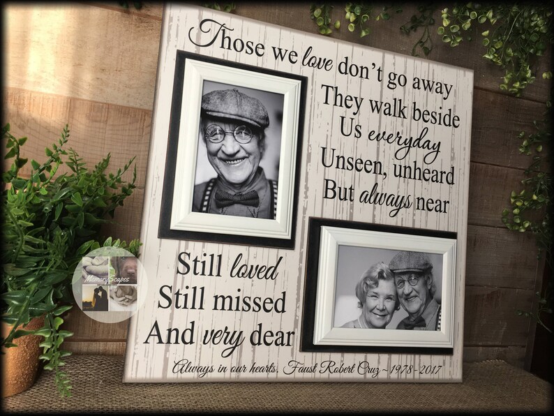 Wife Bereavement Gift Spouse Condolence Gift Memorial Etsy