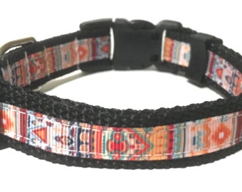 Azteekse halsband - verstelbare halsband - Tribal halsband - 5/8"