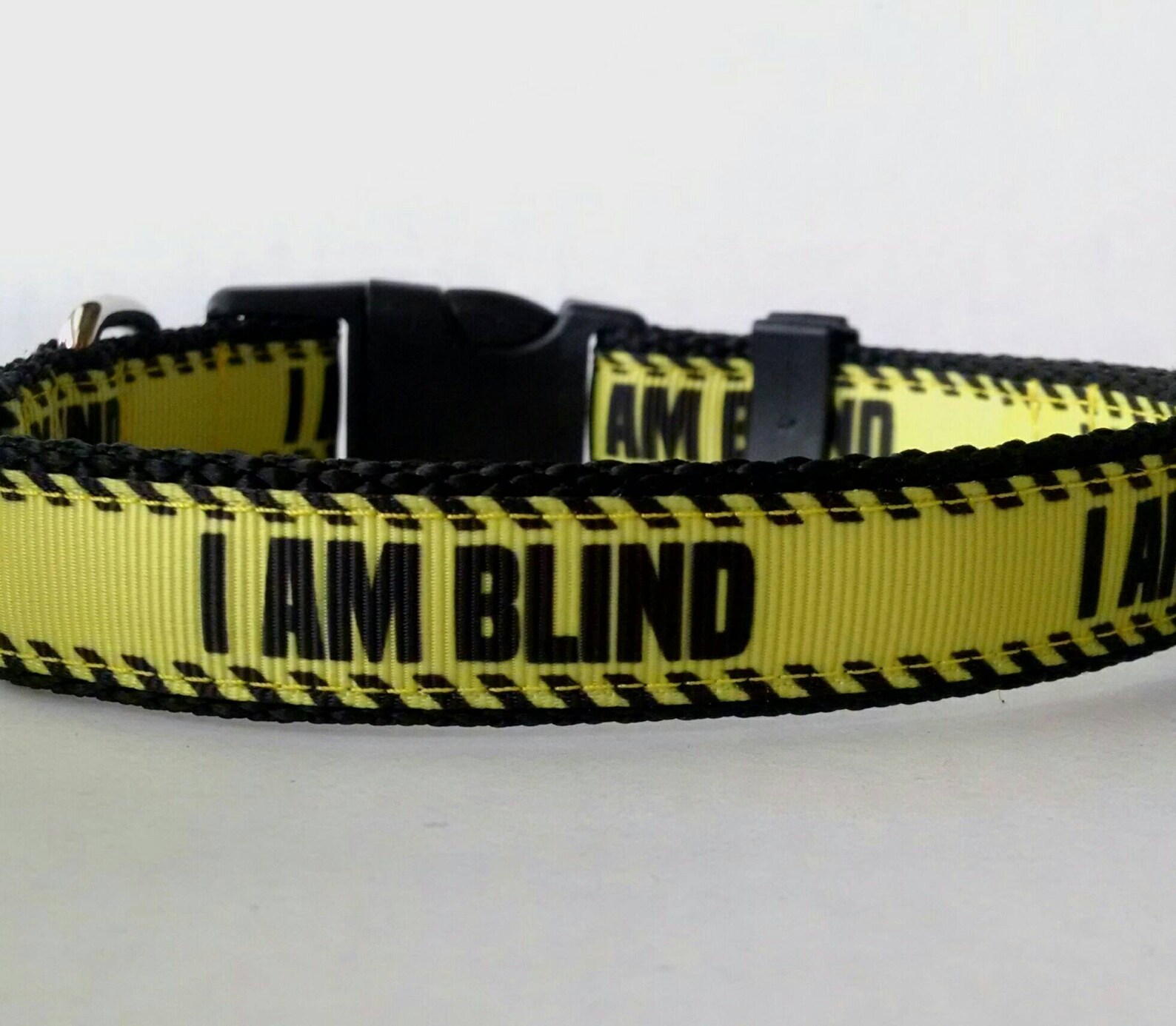 I AM BLIND Dog Collar Adjustable Dog Collar 3/4 Etsy