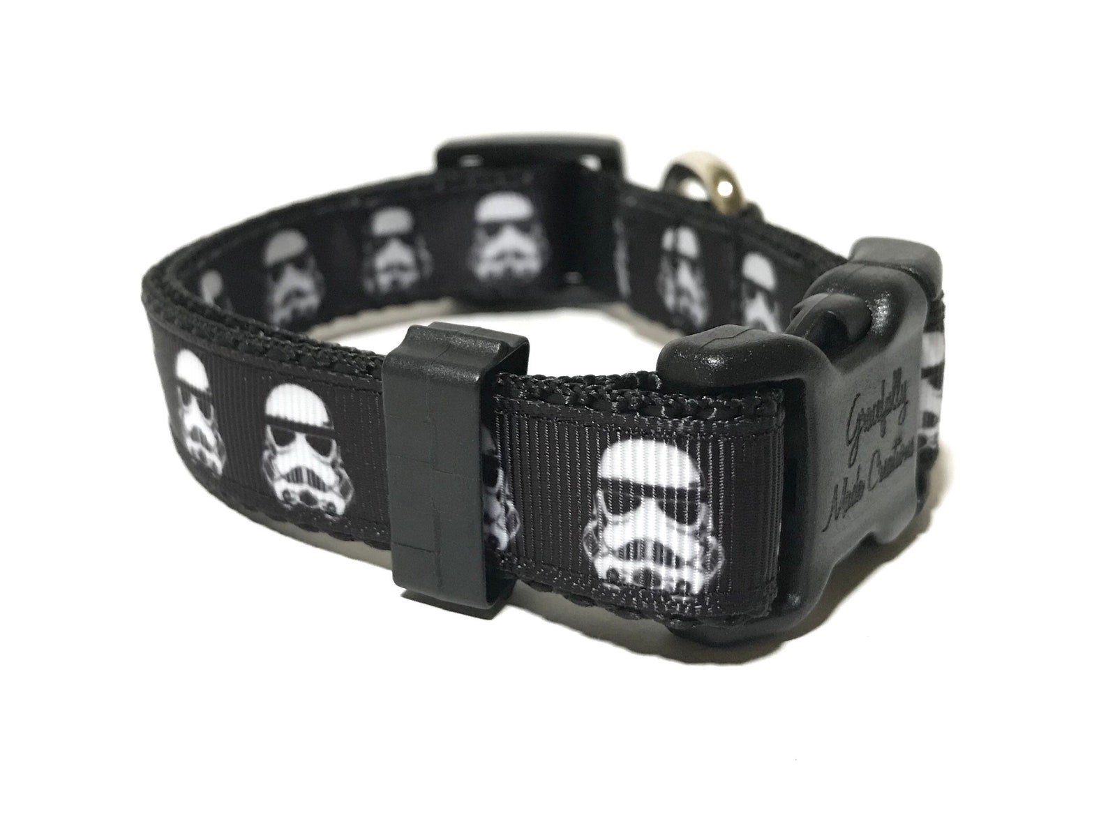 Star Wars Dog Collar Adjustable Dog Collar Storm Trooper Etsy
