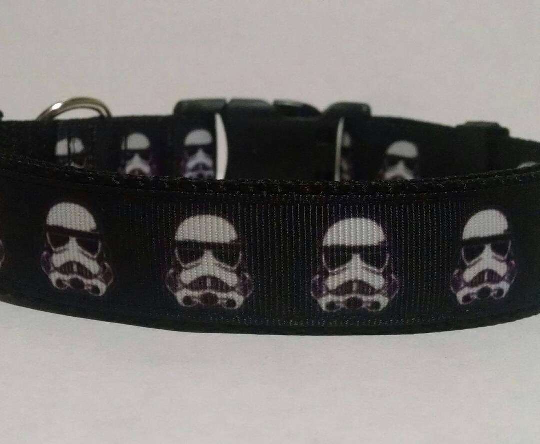 Star Wars Dog Collar Adjustable Dog Collar Stormtroopers Etsy