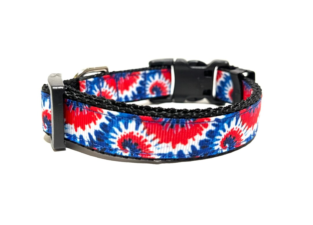 Patriotic Dog Collar Adjustable Dog Collar 4th of July, American Flag