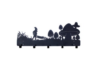 Garden Mushrooms & Gnome Hanger