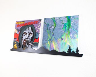 Mountain Scene Vinyl Record Shelf V1
