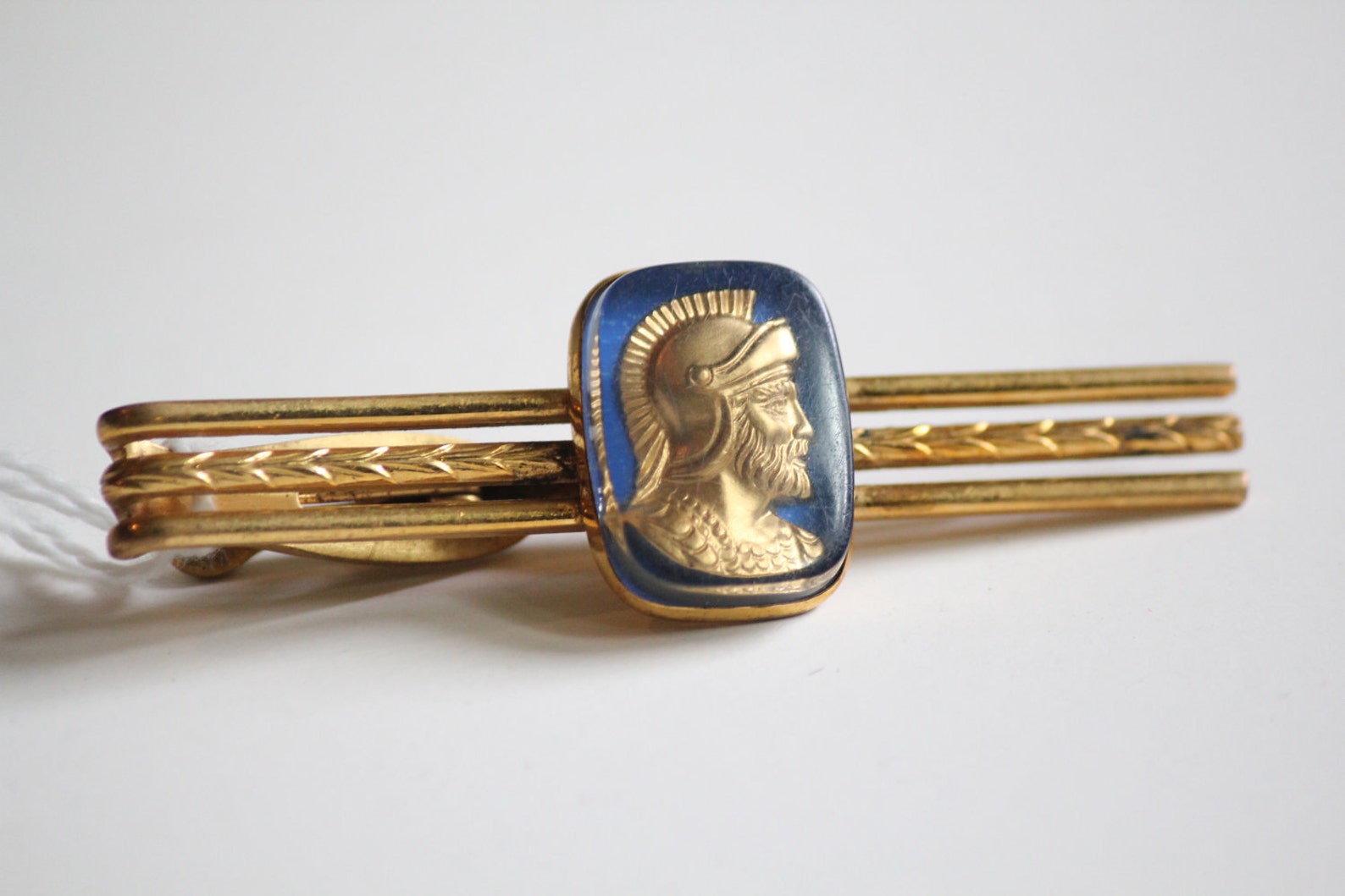 Vintage Tie Clip Roman Soldier Tie Bar made by Hickok USA