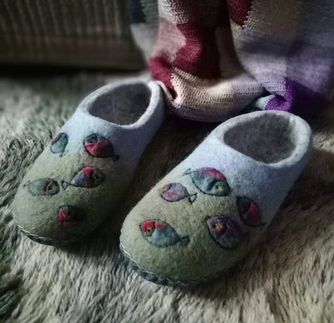 Fish Slippers Etsy Canada