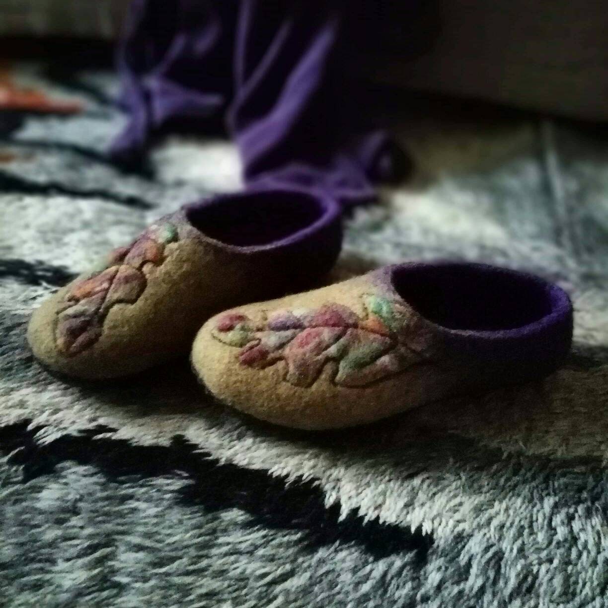 Wool clog shoes Clearance