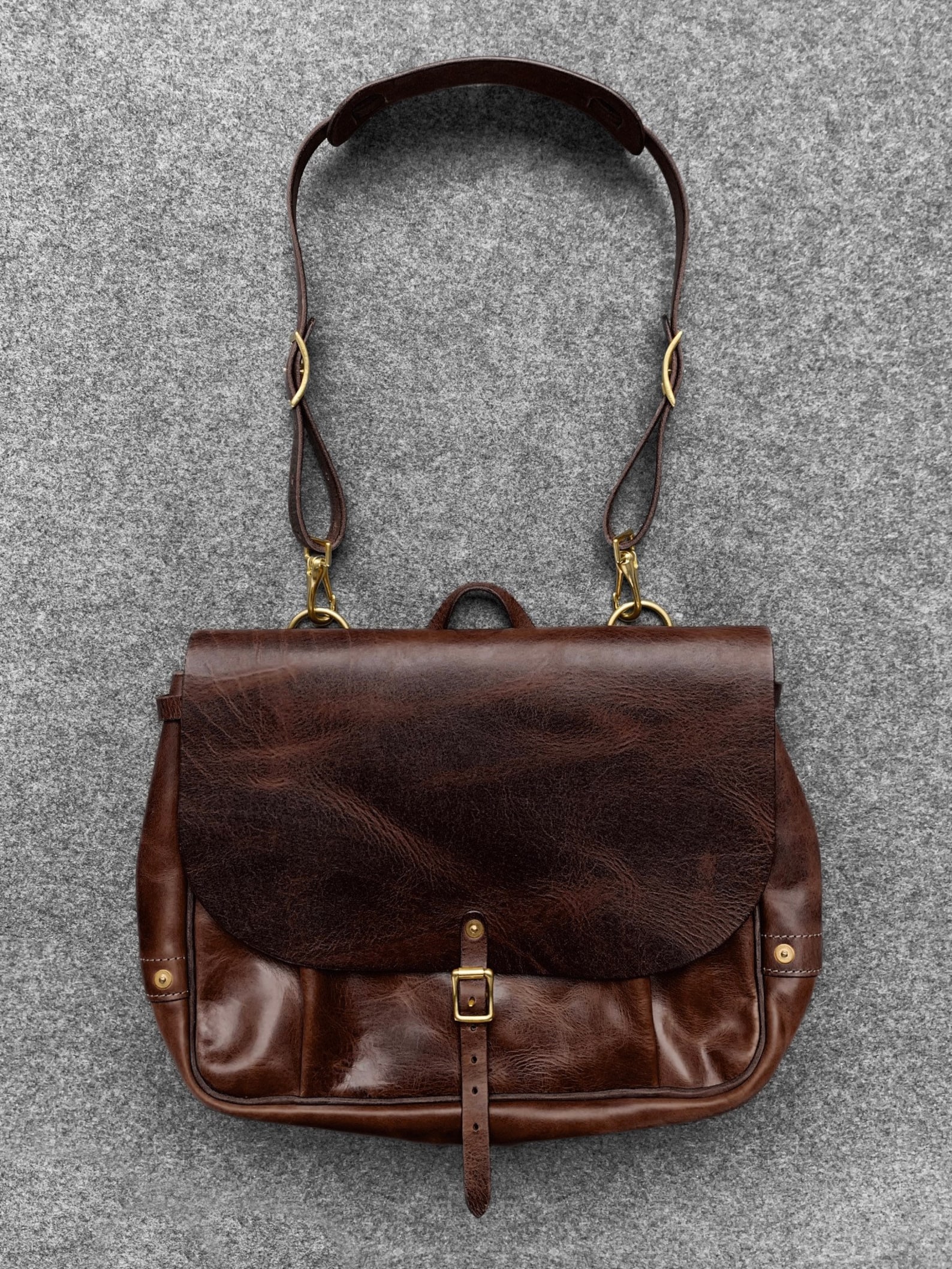 Genuine Leather US Mail Bag Vintage Messenger Briefcase Etsy