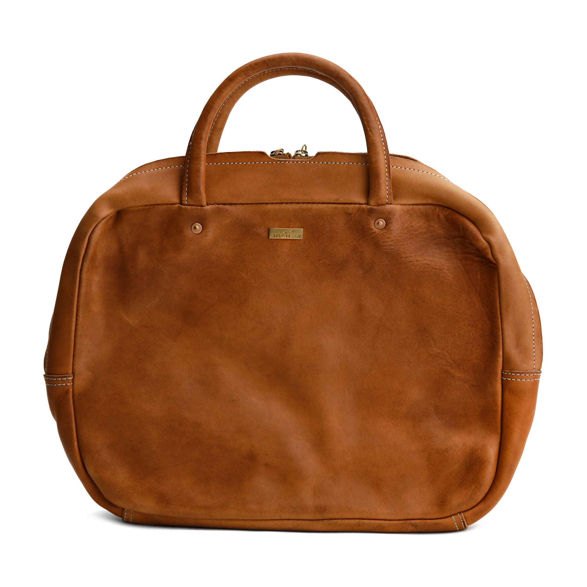 15-16 inch Vintage Laptop Bag Genuine Leather Laptop Handbag | Etsy