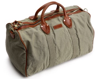 Classic Travel Duffel Bag Oversized Weekender Bag Cross-body Canva Bag Travel Handbag Overnight Bag Shoulder Canvas Tote For Him