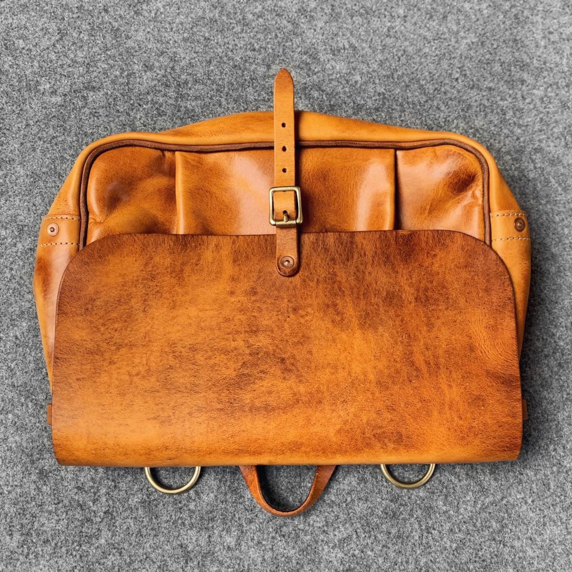 Genuine Leather US Mail Bag Vintage Messenger Briefcase Etsy