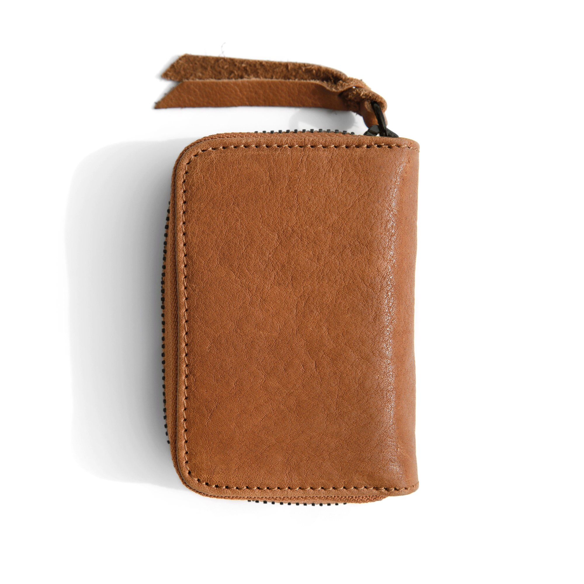 Zipper Card Wallet Genuine Leather Credit Card Holder Credit Etsy