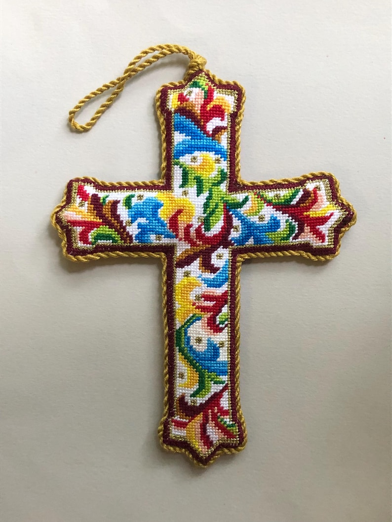 Needlepoint Ornament Finishing Service and Cross-stitch Finishing with Fast Turnaround - All Hand Stitching image 9