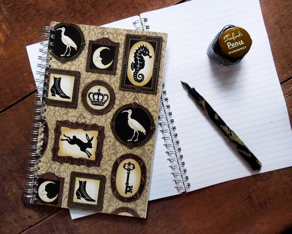 Silhouette Cards Gothic Victorian Notecards Cabinet Of Etsy